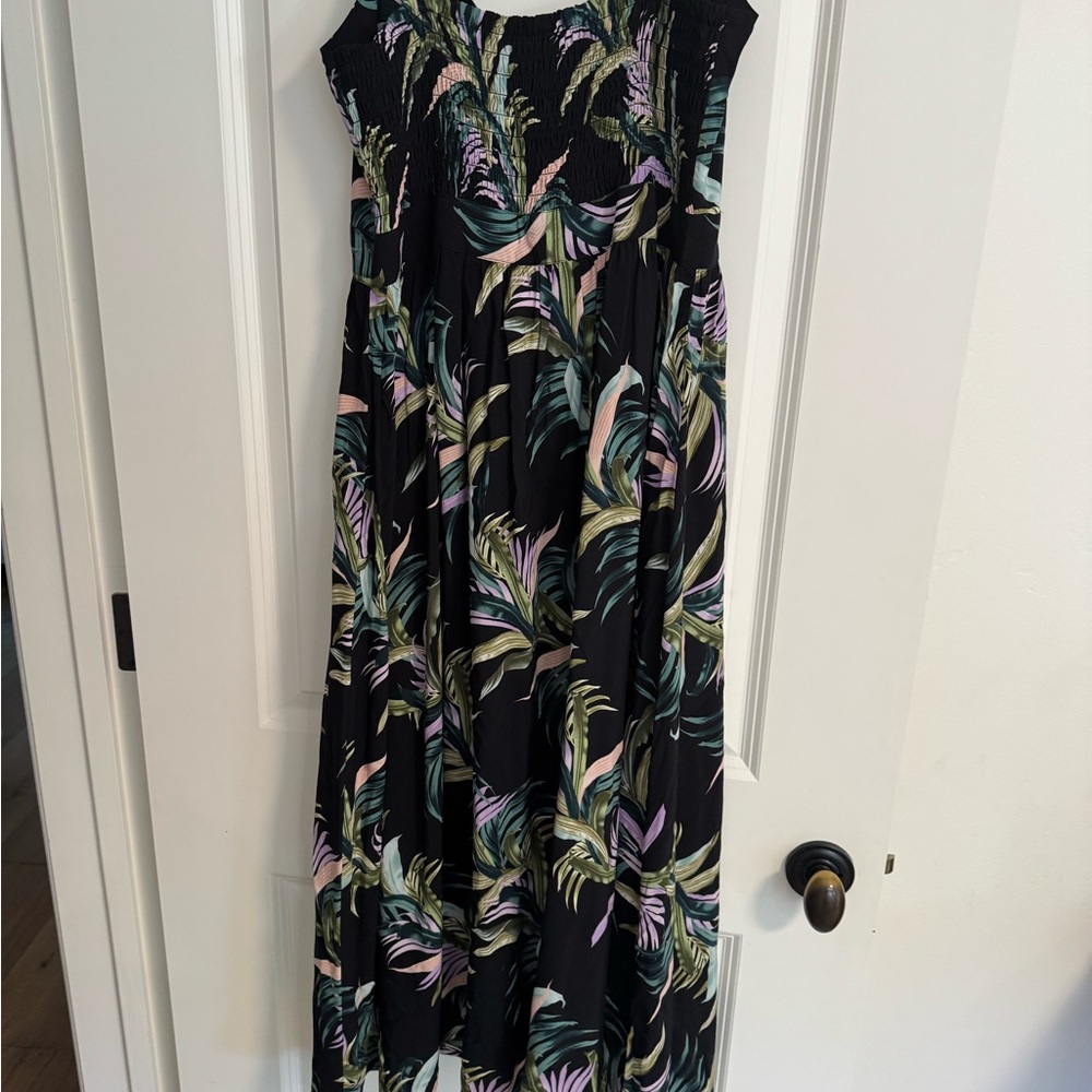 3 piece Tropical Print Maxi Dress and swimsuit - Picture 12 of 16